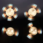Jouet de Décompression à 6 Bras en Métal pour Adulte et Enfant, Gadget EDC Anti-Anlande Soulignée – Image 6