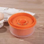 Séparateur de jaune d'œuf et Gadgets de cuisine transparents, outils de cuisson, accessoires de cuisine de grande capacité – Image 4