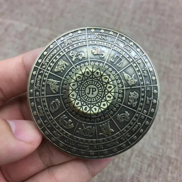 Fidget Spinner Constellation pour adultes et enfants, gadgets EDC en métal, décompression, anlande soulignée, jouet d'instituts, cadeaux uniques