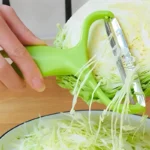 Broyeur de chou en acier inoxydable, éplucheur de légumes, coupe à large bouche, salade de fruits, râpes de pommes de terre, couteau, Gadgets de cuisine