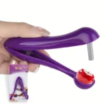 1Pc Portable cerise fruits cuisine dénoyauteur dissolvant Olive Corer enlever fosse outil fruits légumes outils cerise dénoyauteur cuisine Gadget