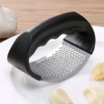 Presse-ail manuel en acier inoxydable, hachoir à ail, outils de hachage de Fruits et légumes, Gadget de cuisine – Image 6