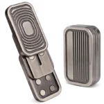 Carte de Poker en Métal à Trois Couches pour Adulte, Gadget de Décompression Cool, Cadeau