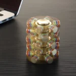 Jouet de Décompression à 6 Bras en Métal pour Adulte et Enfant, Gadget EDC Anti-Anlande Soulignée – Image 5