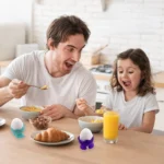 Tasse à œufs en Silicone souple coloré, 5 pièces, tasse de service d'œufs bouilli, plateau à œufs, supports d'œufs, outils de cuisine, Gadgets – Image 2