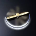 Stylo Fidget Spinning LED Multifonction Créatif, Jouet Souligné, Décompression, Anlande, Gadgets EDC, Antiestrm.com Healing tismo – Image 3