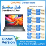 CHUWI-Ordinateur Portable GemiPleXPro, Processeur Intel N100, 600 GPU, Écran de 14.1 Pouces, 8 Go de RAM, 256 Go de SSD, avec Ventilateur de Refroidissement, Windows 11