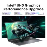CHUWI-Ordinateur Portable GemiPleXPro, Processeur Intel N100, 600 GPU, Écran de 14.1 Pouces, 8 Go de RAM, 256 Go de SSD, avec Ventilateur de Refroidissement, Windows 11 – Image 3