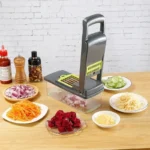 Cocina-Hachoir à Légumes Multifonctionnel avec mir, Trancheur de Fruits, Broyeur de Pommes de Terre, Gadgets de Broyage de Carottes, 14 en 1, 16 en 1 – Image 5